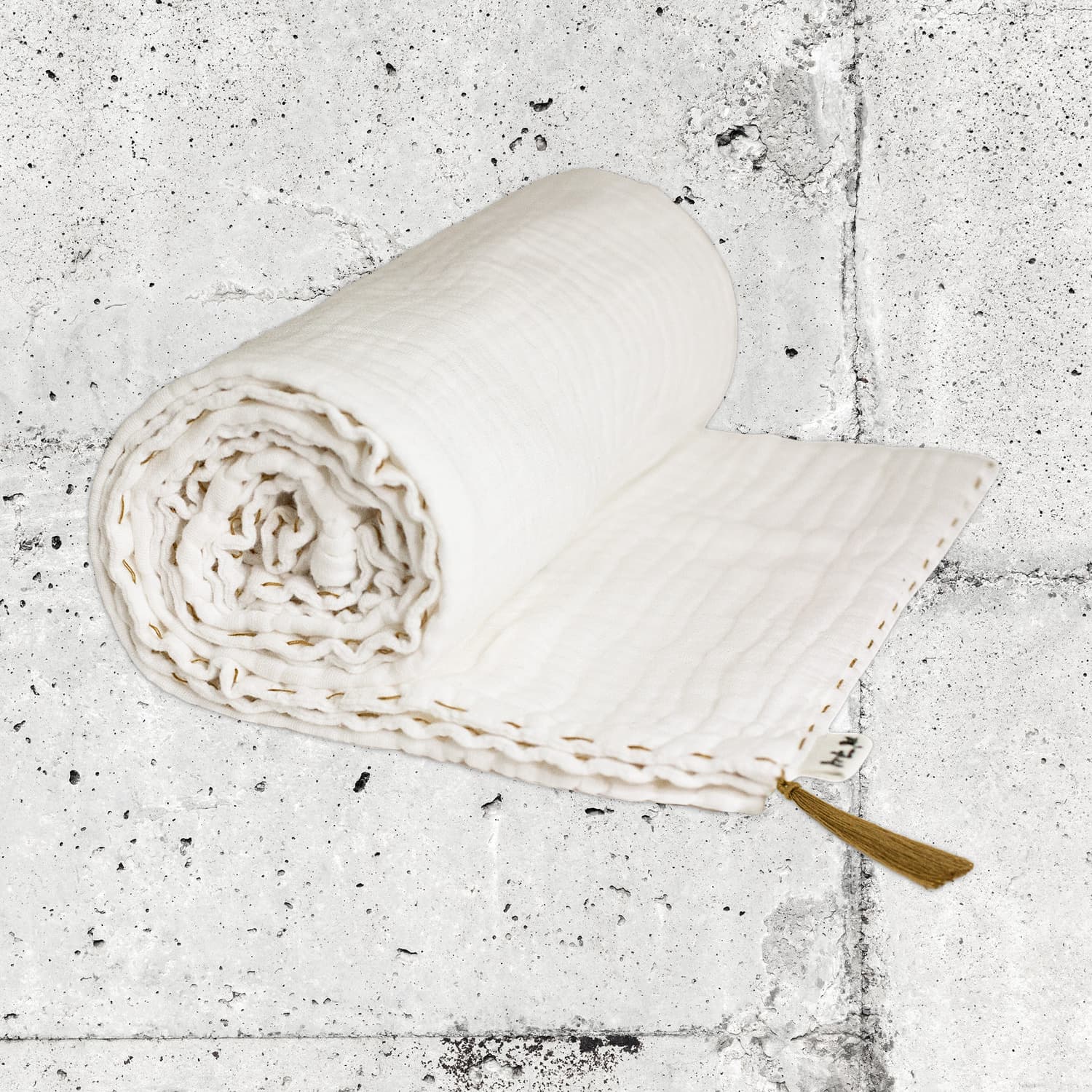 Summer Blanket - DS Double Saloo - S001 White - n°74 E - Shop - 7400000055452