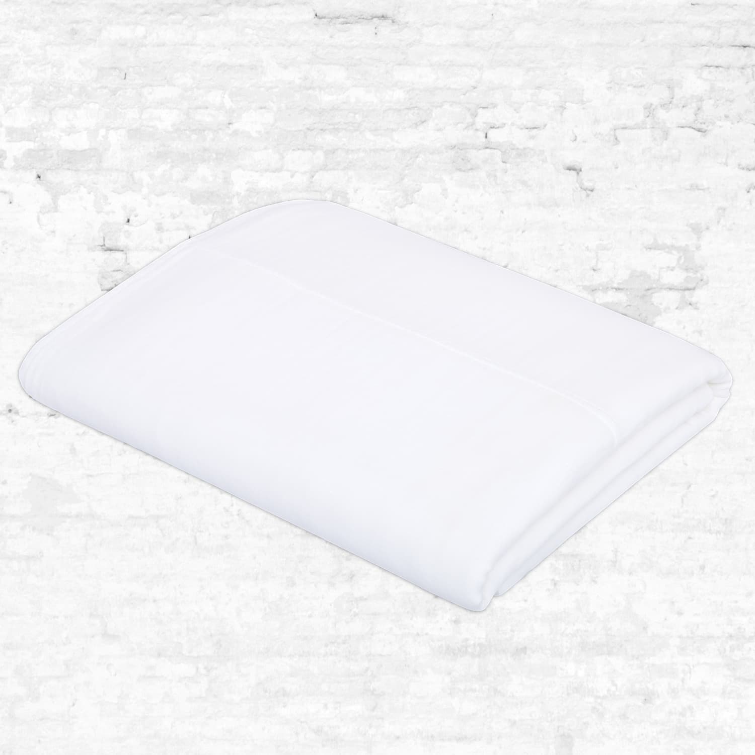 Top Flat Bed Sheet - DS Double Saloo - S001 White - n°74 E - Shop - 7400000123212
